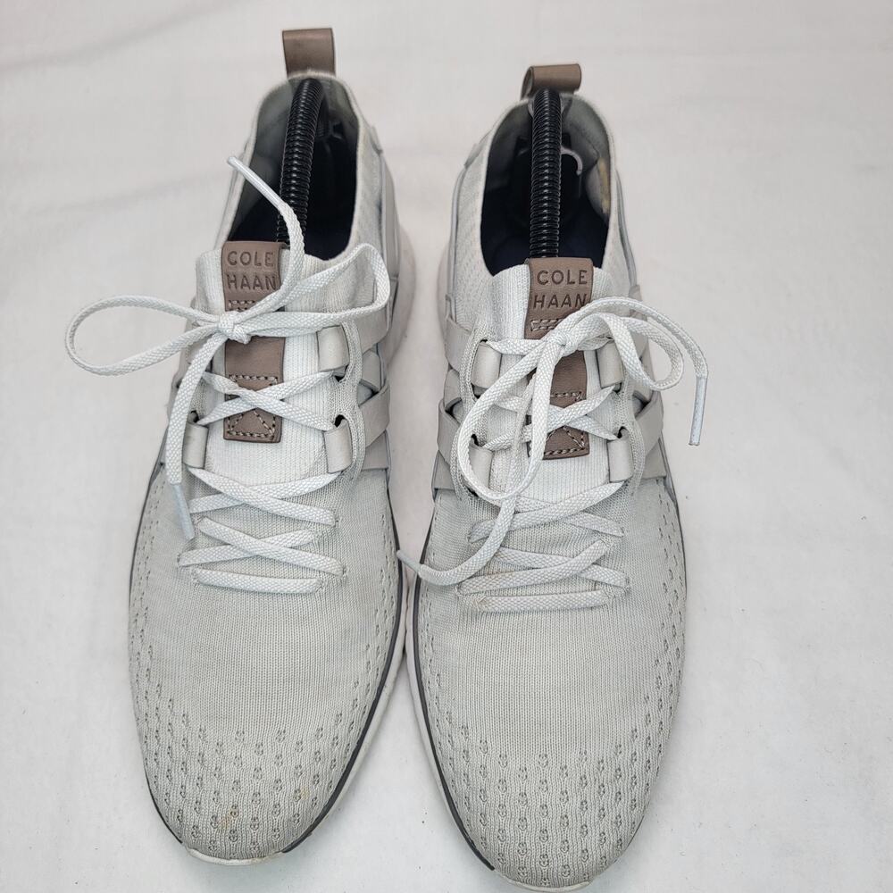 Cole Haan Shoes Mens Sz 7.5 Grand Motion Woven Stitchlite Gray Sneaker C27881